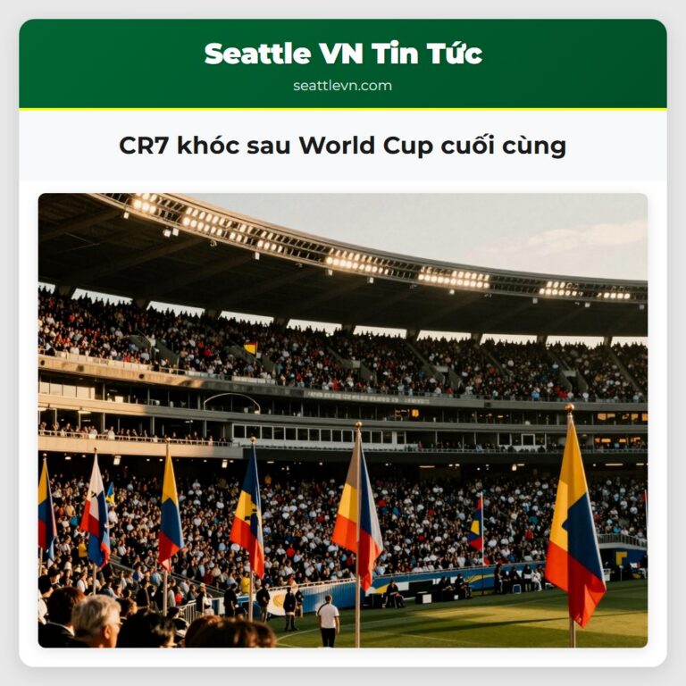 CR7 khóc sau World Cup cuối cùng