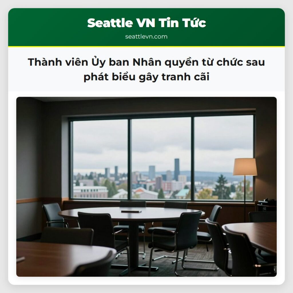 Thành viên Ủy ban Nhân quyền từ chức sau phát