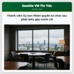 Thành viên Ủy ban Nhân quyền từ chức sau phát biểu gây tranh cãi