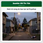 Nam tử vong do bạo lực tại Puyallup
