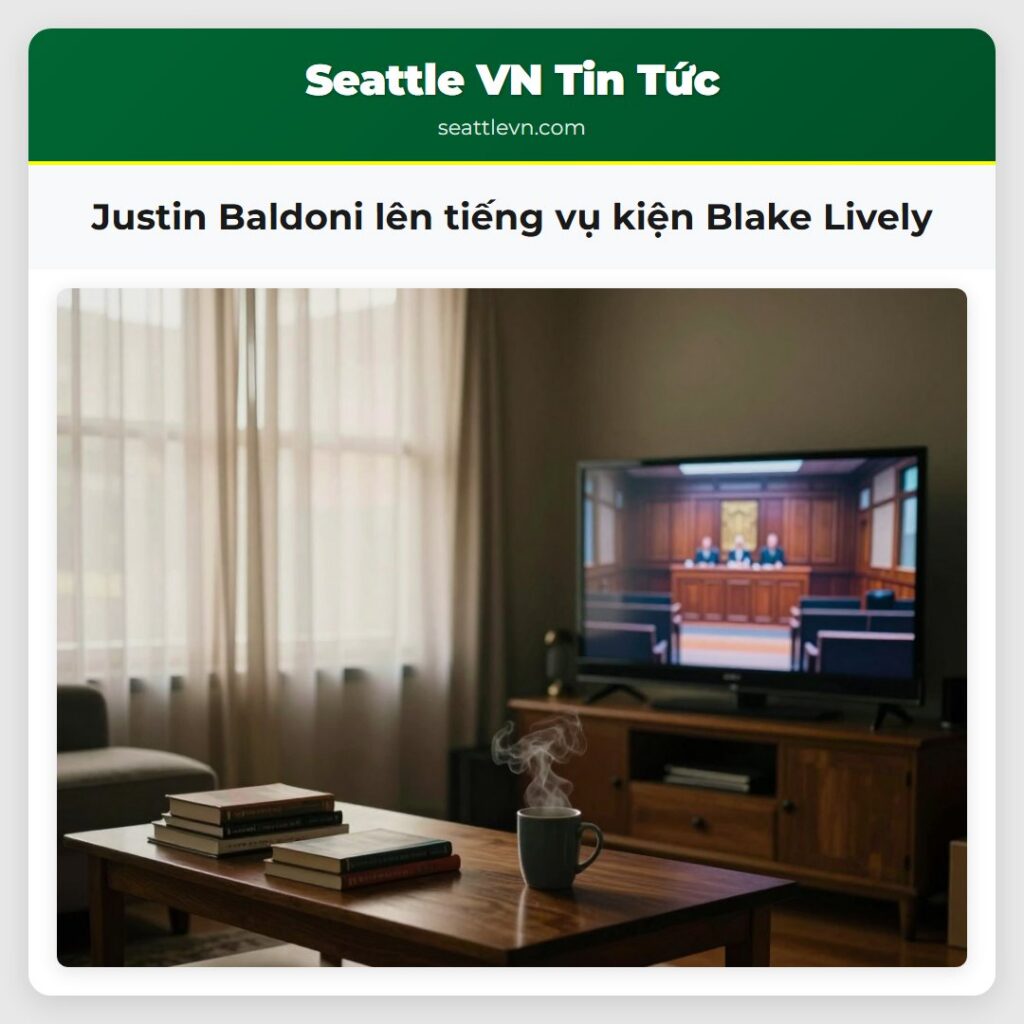 Justin Baldoni lên tiếng vụ kiện Blake Lively