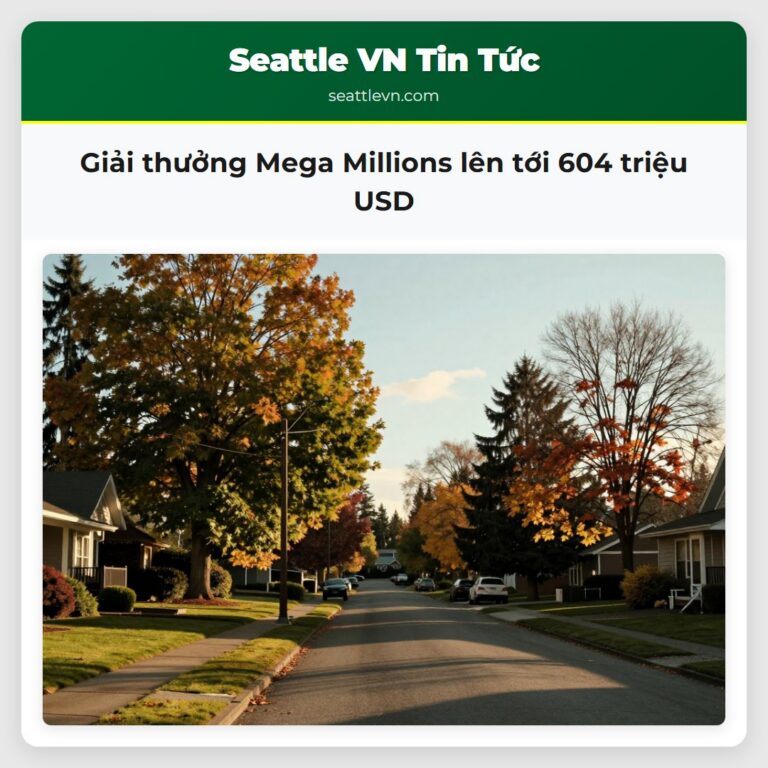 Giải thưởng Mega Millions lên tới 604 triệu USD