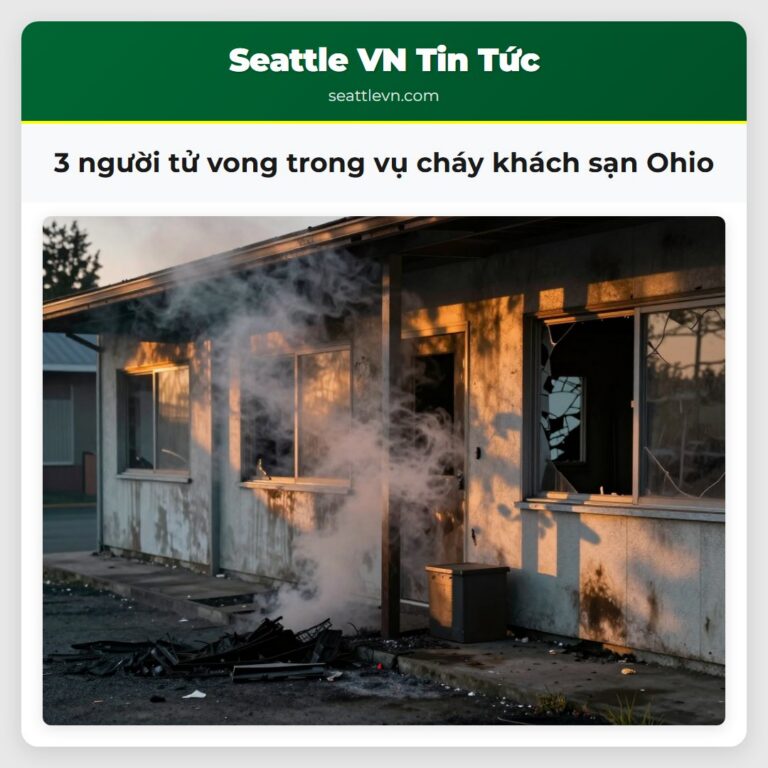 3 người tử vong trong vụ cháy khách sạn Ohio