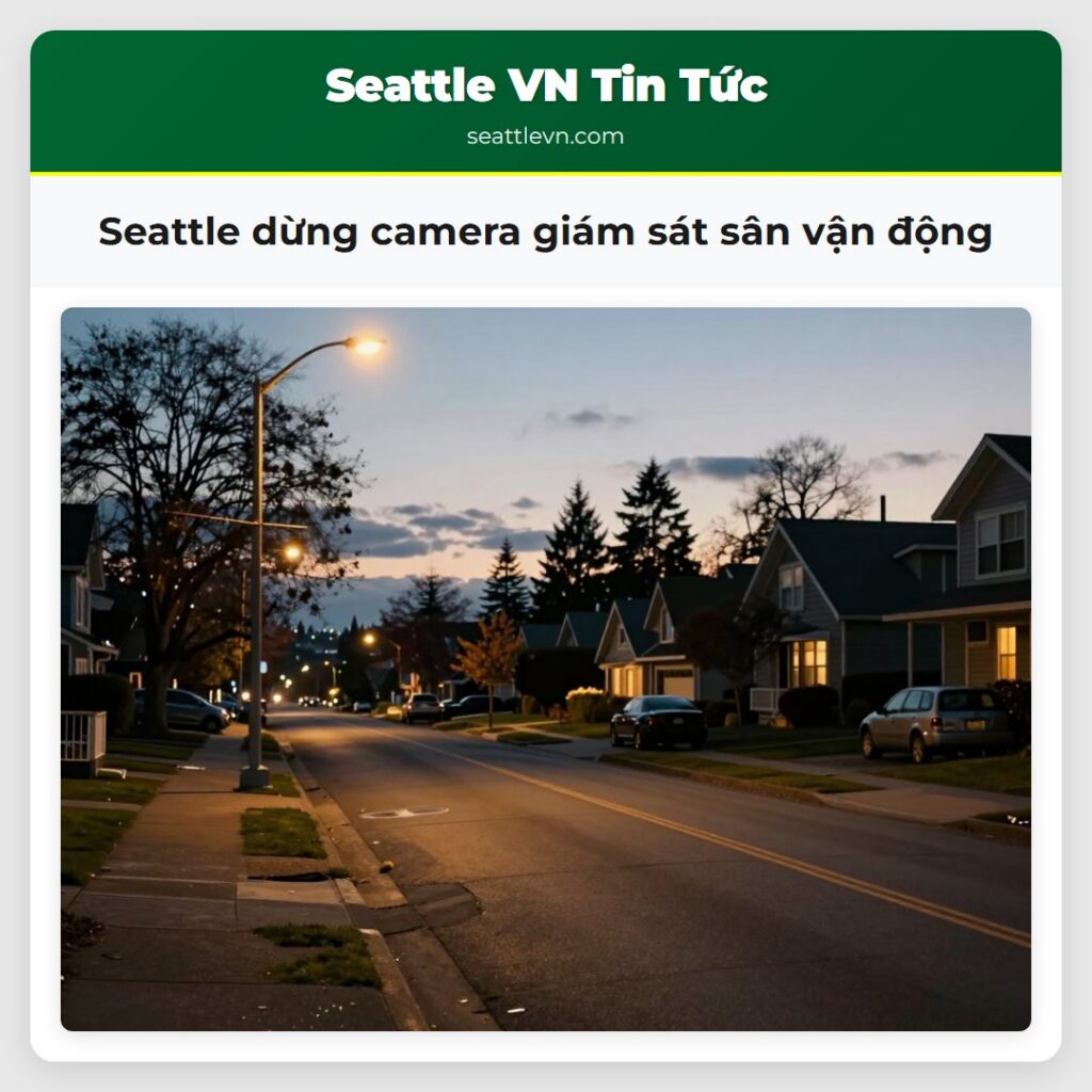 Seattle dừng camera giám sát sân vận động