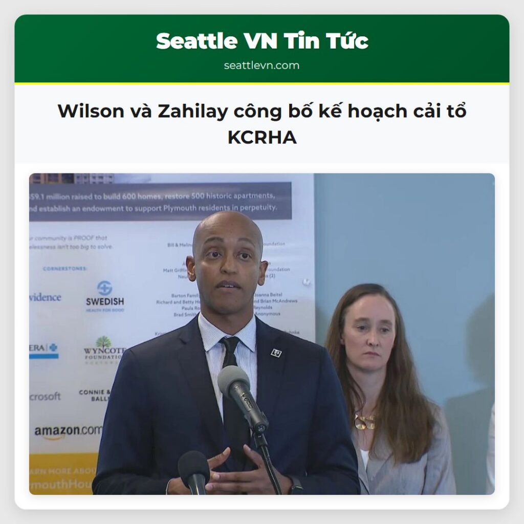 Wilson và Zahilay công bố kế hoạch cải tổ KCRHA