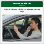 Thiết bị kiểm tra cồn hỗ trợ giảm tai nạn say rượu
