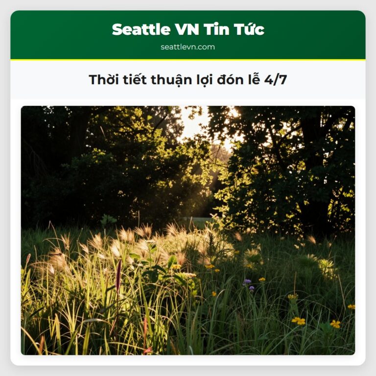 Thời tiết thuận lợi đón lễ 4/7