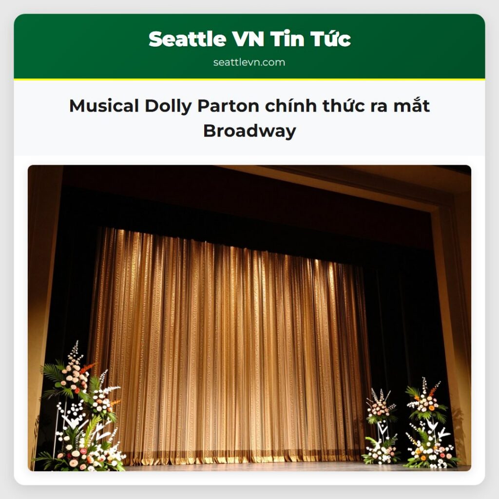 Musical Dolly Parton chính thức ra mắt Broadway